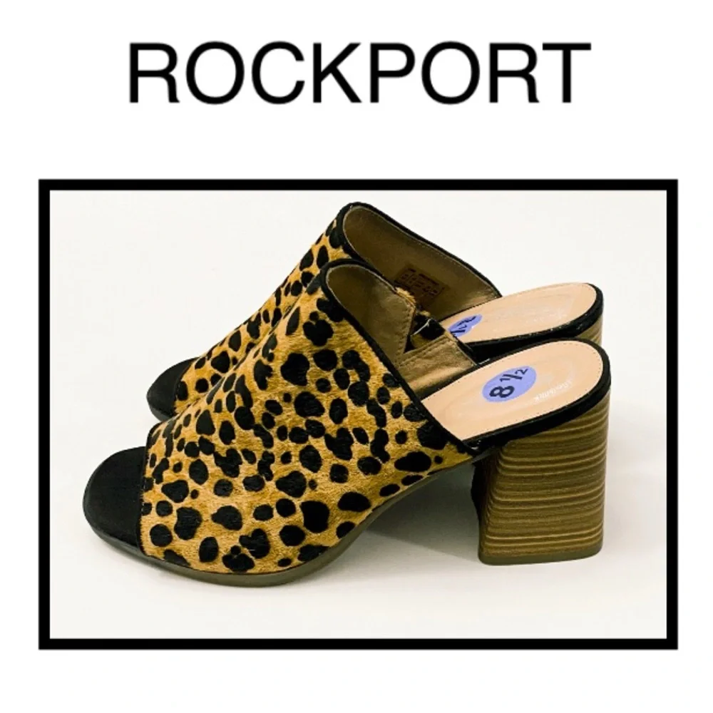 Rockport Leopard Print Heels